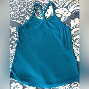 EUC Zyia Aegean Blue Daphne Tank Size M